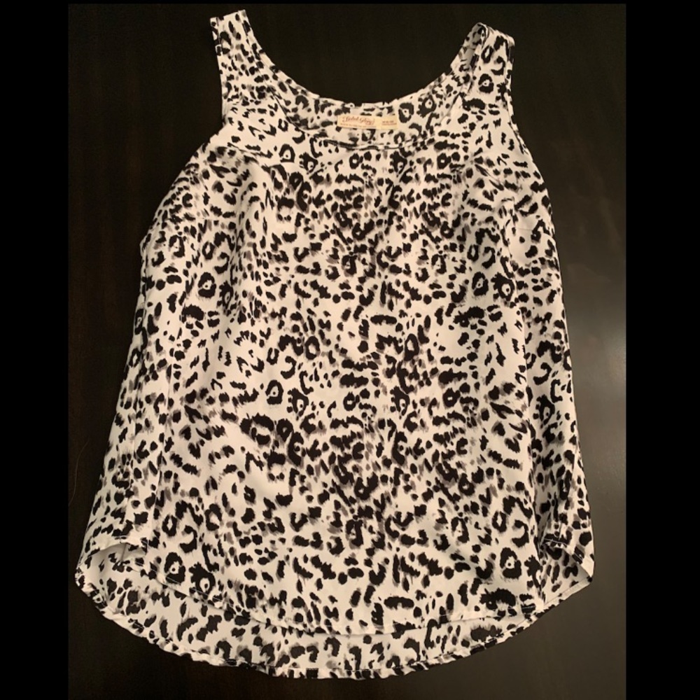 Leopard tank top